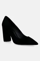 Semišové lodičky BOSS Gracey