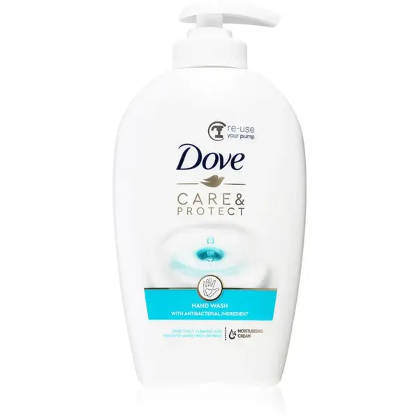 Dove Care & Protect tekuté mydlo s pumpičkou 250 ml