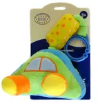 Chrastítko auto modré – 14 cm