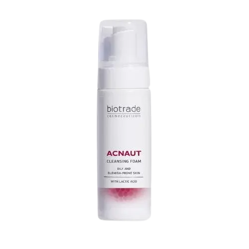 BIOTRADE Čistiaca pena pre mastnú a problematickú pleť Acnaut 150 ml