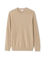 Béžový svetr z bavlny