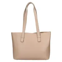 Dámská kožená kabelka Italia Azalea - tmavě béžová