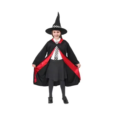 Kostým Kouzelník/Kouzelnice 130/140 cm