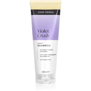 John Frieda Violet Crush Purple Shampoo fialový šampon pro blond vlasy 250 ml