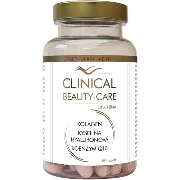 Clinical Beauty-Care Kolagen + Kyselina hyaluronová + Koenzym Q 10 60 tablet