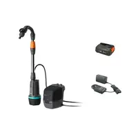 Gardena - 18V AKU čerpadlo do sudu 2400 ComfortAuto, 1x aku 2,5 Ah Li-Ion, nabíječka 14605-20