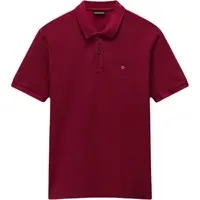 Napapijri ELBAS Pánske polo tričko, vínová, veľkosť