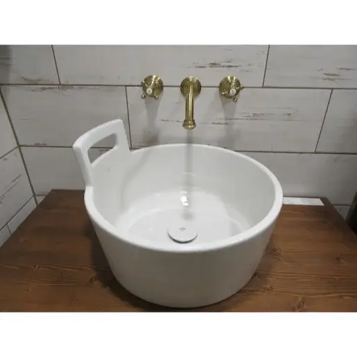 Jika Art umývadlo na dosku 46x46 cm bez prepadu SIKOSJART10141