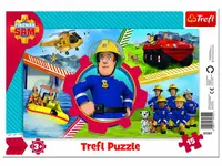 Trefl Puzzle Požárník Sam / 15 dílků