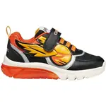 Geox J CIBERDRON Chlapecká volnočasová obuv, černá, velikost