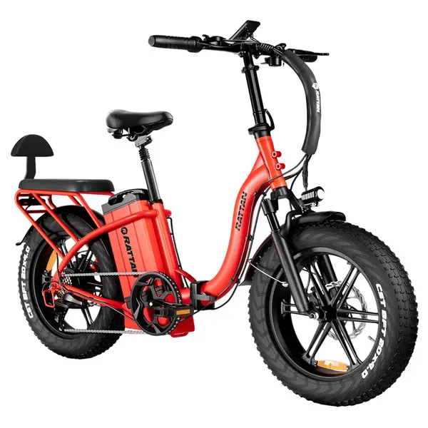 RATTAN LF Ultra Electric Bike 1000W 48V 40.5Ah 50km/h Red