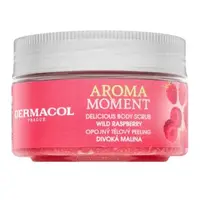 Dermacol Aroma Moment tělový peeling Body Scrub Wild Raspberry 200 g