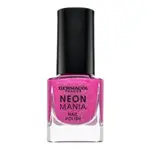 Dermacol Neon Mania Nail Polish lak na nehty 3 Purple Pulse 5 ml