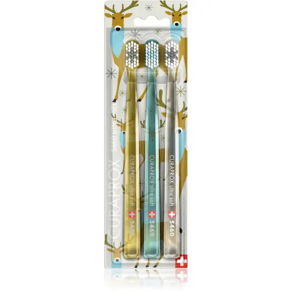 Curaprox 5460 Ultra Soft Limited Edition zubní kartáčky 3 ks