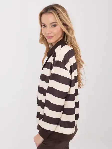 Pruhovaná blúzka s krátkym rukávom