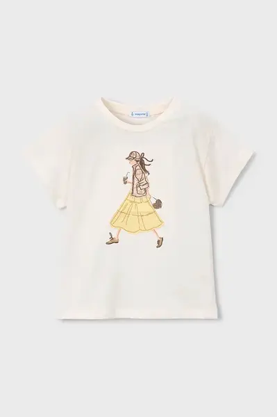 Detské bavlnené tričko Mayoral