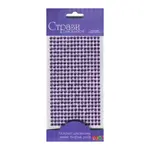 Samolepicí třpytivé kamínky 5mm 375ks – Violet