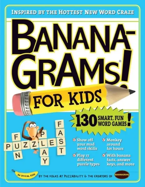 Bananagrams for Kids - Robert Leighton, Amy Goldstein, Puzzability, Mike Shenk