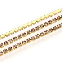 Iron Rhinestone Cup Chains