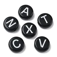 Opaque Acrylic European Beads