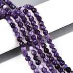 Dyed Natural White Jade Beads Strands