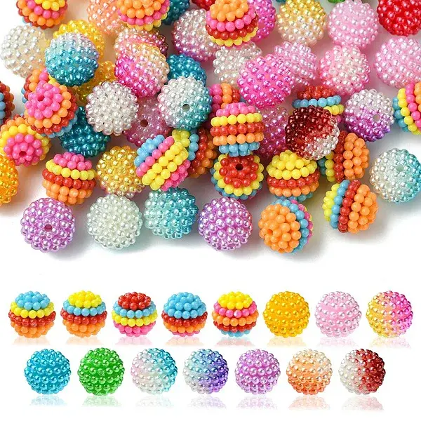 3 Styles ABS Plastic Beads