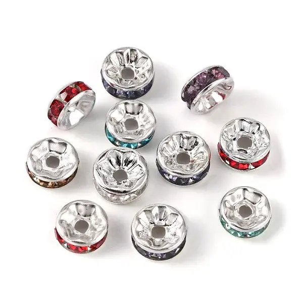 Rhinestone Spacer Beads