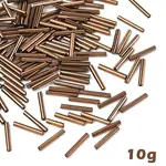 10G Glass Bugle Beads