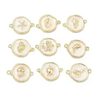 Ocean Brass Enamel Links Connector Charms