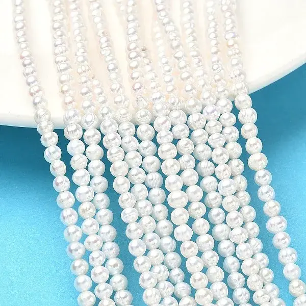 Natural Cultured Freshwater Pearl Beads Strands