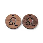 Walnut Wood Laser Cut Pendants