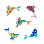 5Pcs 5 Colors Handmade Lampwork Big Pendants