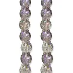 Electroplate Glass Bead Strands