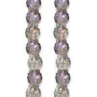 Electroplate Glass Bead Strands