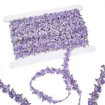 10 Yards Flower Polyester Trim Ribbon