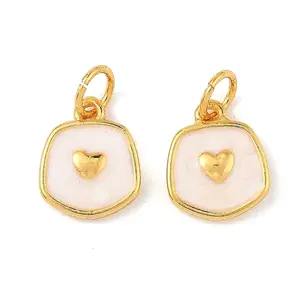 Brass Enamel Pendants