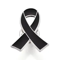 Awareness Ribbon Alloy Enamel Lapel Pins for Backpack Clothes