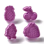Fruit Themed PET Plastic Cookie Cutters