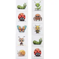 Cartoon Insect Picture Paper Stickers
