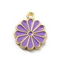 Alloy Enamel Pendants