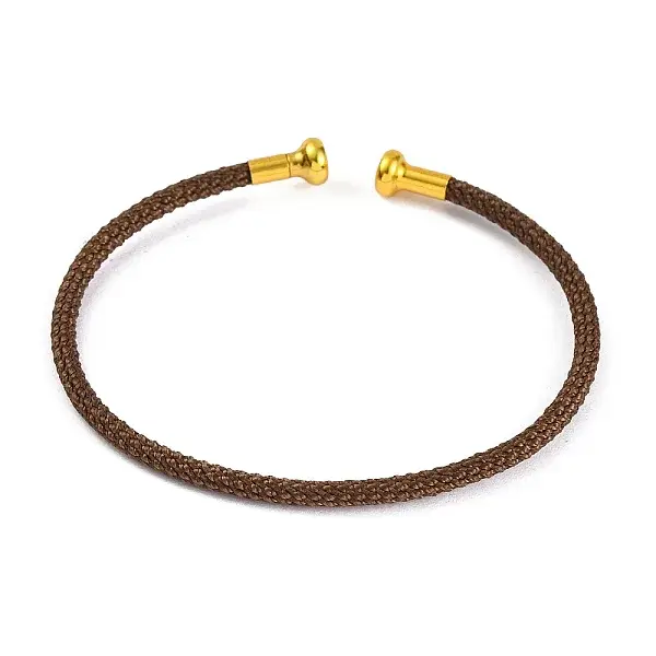 Braided Carbon Steel Wire Bracelet Making