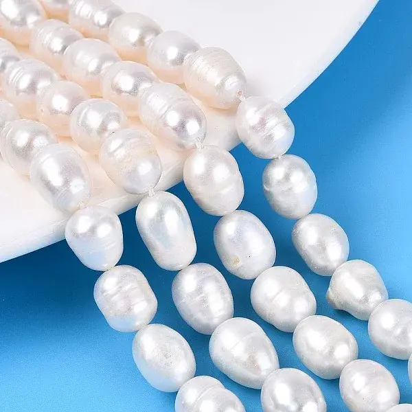 Natural Cultured Freshwater Pearl Beads Strands