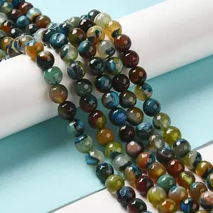 Natural Agate Beads Strands