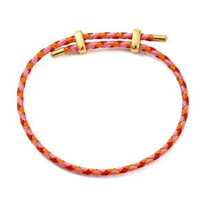 Adjustable Polyester Cord Braided Bracelets