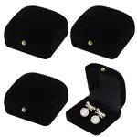 Flocking Earring Storage Boxes