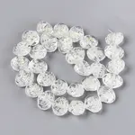 Handmade Foil Lampwork Beads Strands