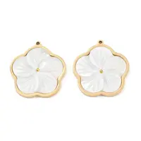 Natural White Shell Pendants