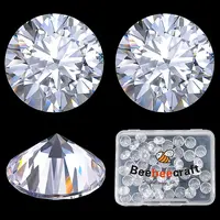 50Pcs Cubic Zirconia Cabochons