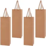 Paper Gift Tote Bags with Ribbon Handle