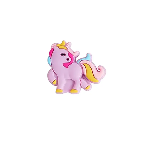 Unicorn Silicone Focal Beads